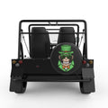 IRISH MONKEY BLACK CARBON FIBER TIRE COVER FOR MOKE