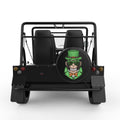 IRISH MONKEY BLACK TIRE COVER FOR MOKE