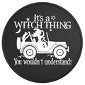 ITS A WITCH THING BLACK TIRE COVER