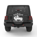 ITS A WITCH THING PEARL  WHITE CARBON FIBER TIRE COVER