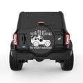 ITS A WITCH THING BLACK TIRE COVER