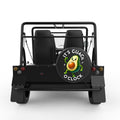 ITS GUAC OCLOCK BLACK CARBON FIBER TIRE COVER FOR MOKE