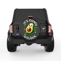 ITS GUAC OCLOCK BLACK TIRE COVER