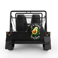 ITS GUAC OCLOCK BLACK TIRE COVER FOR MOKE