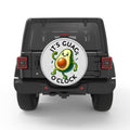 ITS GUAC OCLOCK BLACK TIRE COVER