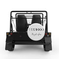 ITS JUST A PHASE WHITE TIRE COVER FOR MOKE