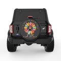 ITS OKAY NOT TO BE OKAY BLACK TIRE COVER