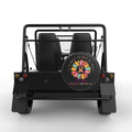 IT IS OKAY NOT TO BE OKAY BLACK CARBON FIBER TIRE COVER FOR MOKE