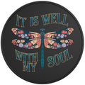 IT IS WELL WITH MY SOUL BLACK TIRE COVER