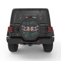IT IS WELL WITH MY SOUL PEARL  WHITE CARBON FIBER TIRE COVER