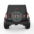 IT IS WELL WITH MY SOUL BLACK CARBON FIBER TIRE COVER