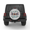 IT IS WELL WITH MY SOUL WHITE TIRE COVER