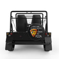 PIZZA BLACK TIRE COVER FOR MOKE