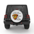 PIZZA BLACK TIRE COVER