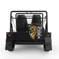 I CAN DO ALL THINGS THROUGH CHRIST BLACK TIRE COVER FOR MOKE