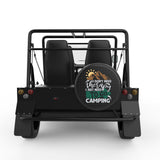 I DON T NEED THERAPY BLACK CARBON FIBER TIRE COVER FOR MOKE