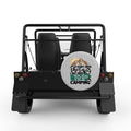 I DON T NEED THERAPY SILVER CARBON FIBER TIRE COVER FOR MOKE