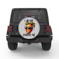 I DO NOT CARROT AT ALL WHITE TIRE COVER