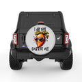 I DO NOT CARROT AT ALL SILVER CARBON FIBER TIRE COVER