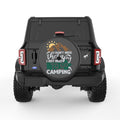 I DON T NEED THERAPY BLACK CARBON FIBER TIRE COVER