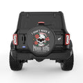 I DONT NEED A MOOD RING BLACK CARBON FIBER TIRE COVER