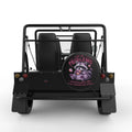 I GOT 99 PROBLEMS FUNNY RACCOON BLACK TIRE COVER FOR MOKE