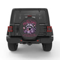 I GOT 99 PROBLEMS FUNNY RACCOON BLACK CARBON FIBER TIRE COVER