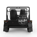 I HATE PEOPLE AND LOVE MOUNTAINS BLACK TIRE COVER FOR MOKE