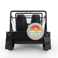 I HATE PEOPLE SASQUATCH SILVER CARBON FIBER TIRE COVER FOR MOKE