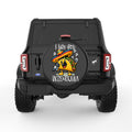 I LIVE FOR TACOS AND TEQUILA BLACK TIRE COVER