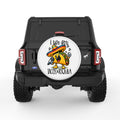 I LIVE FOR TACOS AND TEQUILA WHITE TIRE COVER