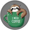 I Need Coffee Sloth