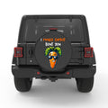 I REALLY CARROT BOUT YOU PEARL  WHITE CARBON FIBER TIRE COVER