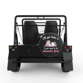 I WILL GET OVER IT BLACK CARBON FIBER TIRE COVER FOR MOKE