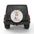 ILL BEAGLE FOR CHRISTMAS BLACK TIRE COVER