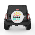 IM JUST HERE FOR THE TAN PEARL  WHITE CARBON FIBER TIRE COVER