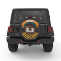 IM NOT ALWAYS GRUMPY BLACK CARBON FIBER TIRE COVER