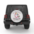 IM NOT CRAZY UNICORN BLACK TIRE COVER