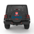 INDEPENDENCE DAY HAT PEARL  WHITE CARBON FIBER TIRE COVER