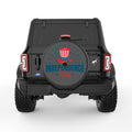 INDEPENDENCE DAY HAT BLACK CARBON FIBER TIRE COVER