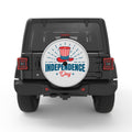 INDEPENDENCE DAY HAT SILVER CARBON FIBER TIRE COVER
