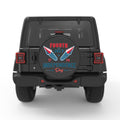 INDEPENDENCE DAY ROCKETS PEARL  WHITE CARBON FIBER TIRE COVER