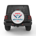 INDEPENDENCE DAY ROCKETS BLACK TIRE COVER