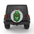 IRISH LION WHITE TIRE COVER
