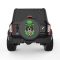 IRISH MONKEY BLACK CARBON FIBER TIRE COVER