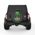 IRISH MONKEY BLACK TIRE COVER