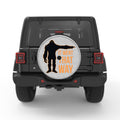 IT WENT THAT WAY FUNNY BIGFOOT WHITE TIRE COVER