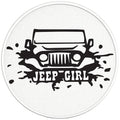 JEEP GIRL MUDDY BLACK TIRE COVER