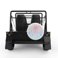 JELLYFISH WITH SEA TURTLE WHITE TIRE COVER FOR MOKE