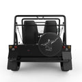 JESUS CHRIST THE REDEEMER BLACK CARBON FIBER TIRE COVER FOR MOKE